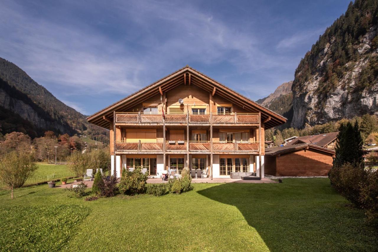 Apartment Staubbach, Best Views, Spacious, Family Friendly Lauterbrunnen Exteriör bild