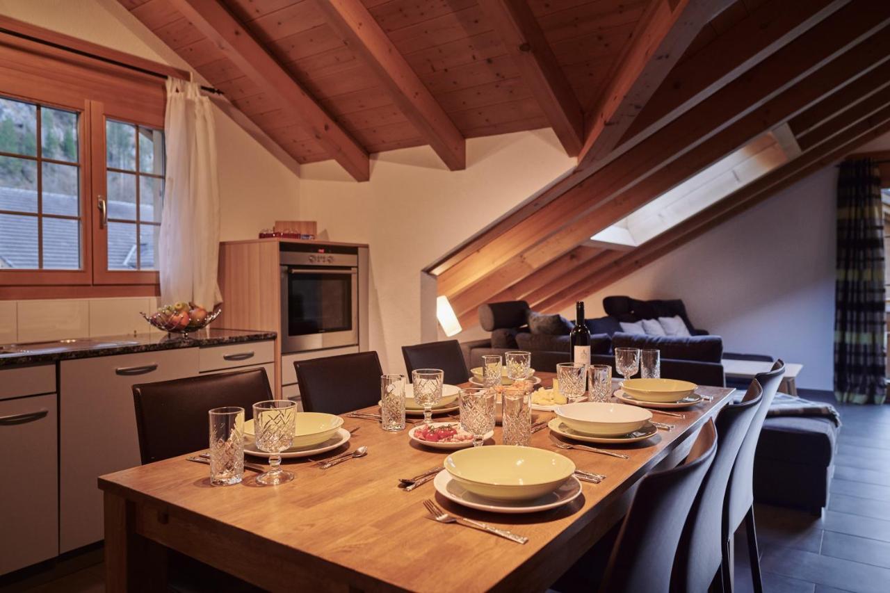 Apartment Staubbach, Best Views, Spacious, Family Friendly Lauterbrunnen Exteriör bild