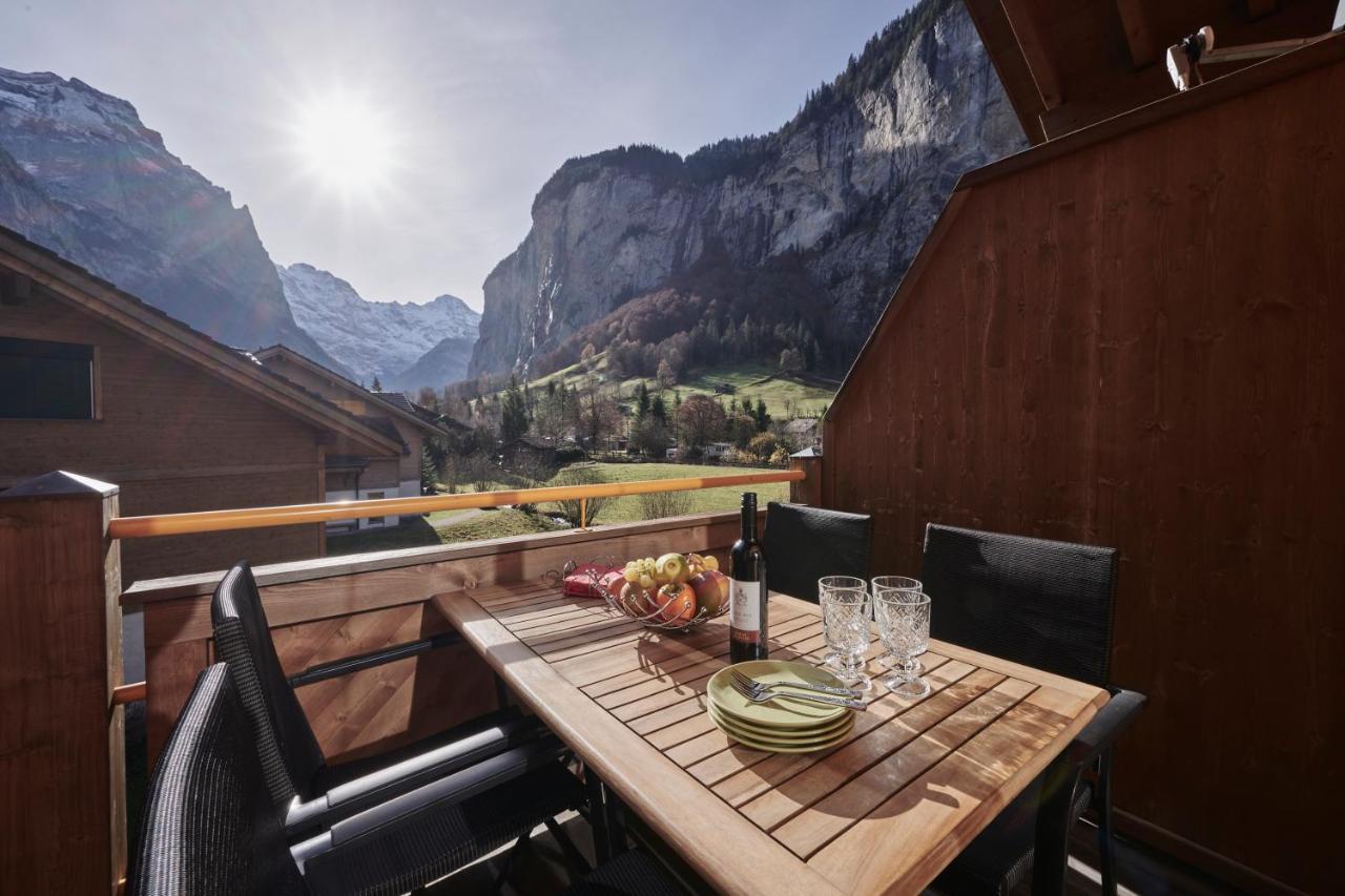 Apartment Staubbach, Best Views, Spacious, Family Friendly Lauterbrunnen Exteriör bild