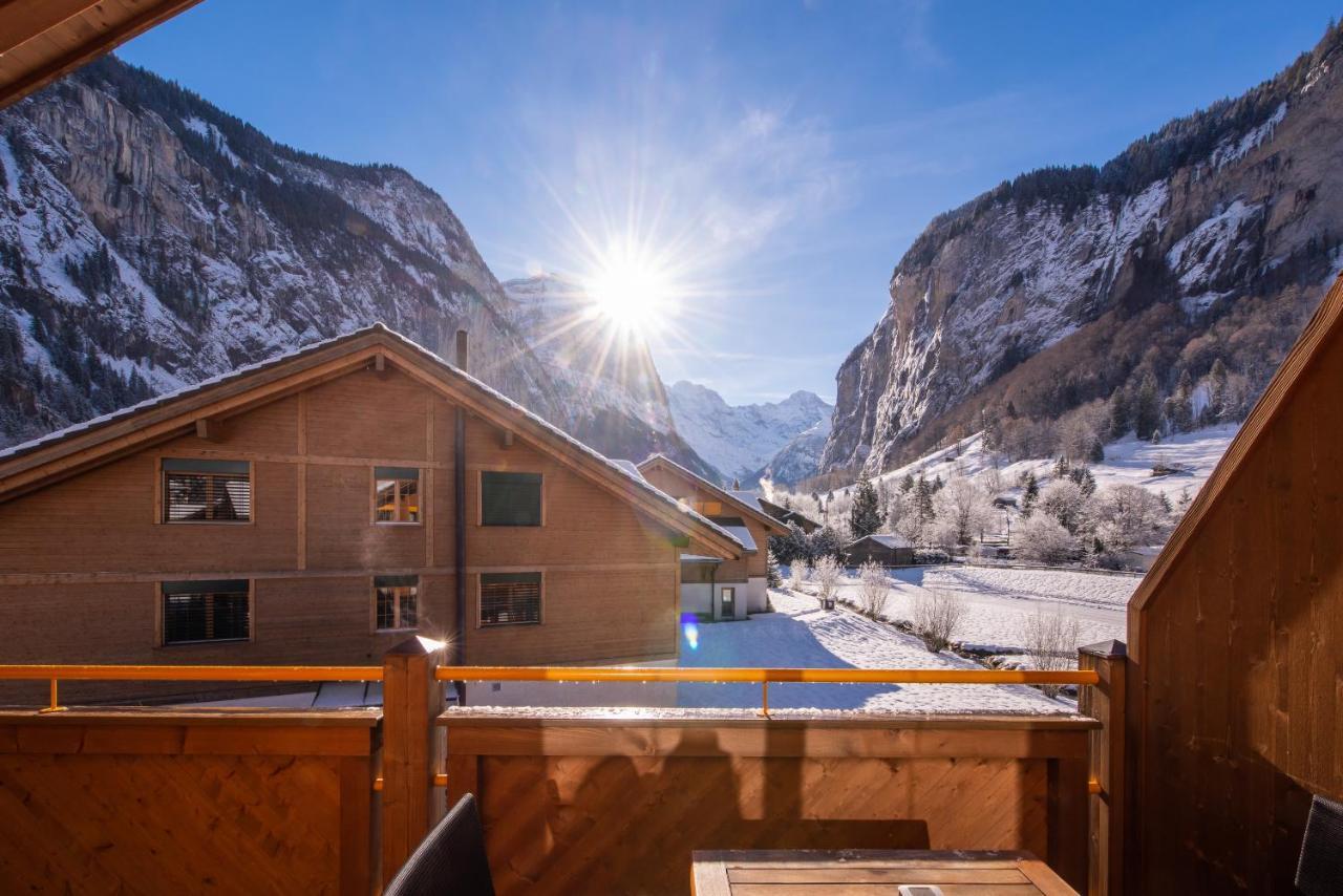 Apartment Staubbach, Best Views, Spacious, Family Friendly Lauterbrunnen Exteriör bild